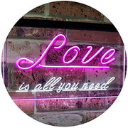 Love is All You Need LED Light Sign - LED Gift Works