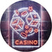 Casino Dice Game Man Cave LED Light Sign - Way Up Gifts