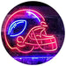 Sports Man Cave Football LED Light Sign - Way Up Gifts