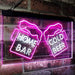 Home Bar Cold Beer Cheers LED Light Sign - Way Up Gifts