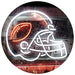 Sports Man Cave Football LED Light Sign - Way Up Gifts