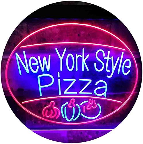 New York Style Pizza LED Light Sign - LED Gift Works