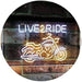 Motorcycle Live to Ride LED Light Sign - Way Up Gifts