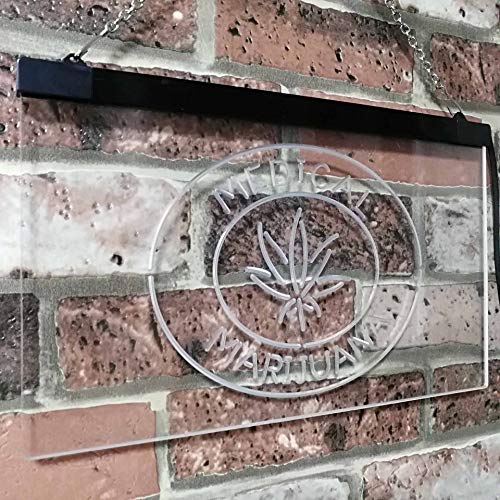 Medical Marijuana LED Light Sign - Way Up Gifts