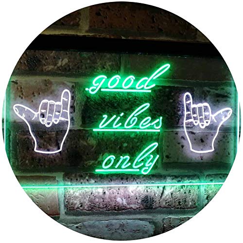 Good Vibes Only LED Light Sign - LED Gift Works