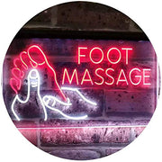 Foot Massage LED Light Sign - LED Gift Works