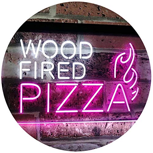 Wood Fired Pizza LED Light Sign - LED Gift Works