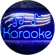 Karaoke Music Notes LED Light Sign - LED Gift Works