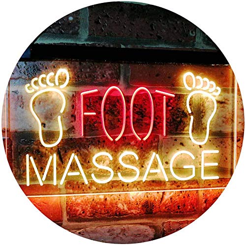 Foot Massage LED Light Sign - LED Gift Works