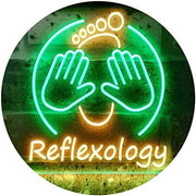Foot Reflexology Massage LED Light Sign - LED Gift Works