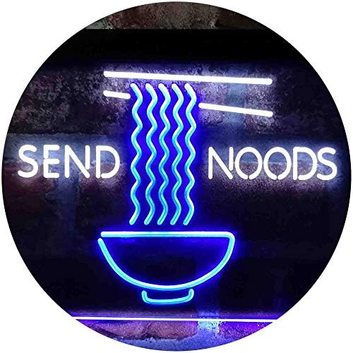 Humor Send Noods Noodles Home Decoration LED Light Sign - Way Up Gifts