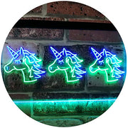 Three Unicorns LED Light Sign - LED Gift Works