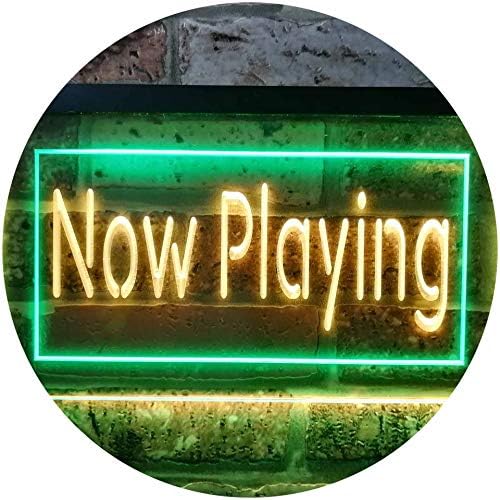 Now Playing Movie Night Home Theater LED Light Sign - LED Gift Works