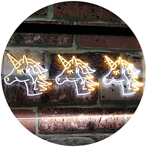 Three Unicorns LED Light Sign - LED Gift Works