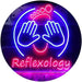 Foot Reflexology Massage LED Light Sign - Way Up Gifts