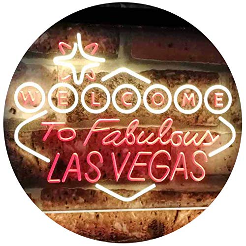 Welcome to Fabulous Las Vegas LED Light Sign - LED Gift Works