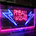 Arcade Game Room Pinball Wizard LED Light Sign - Way Up Gifts
