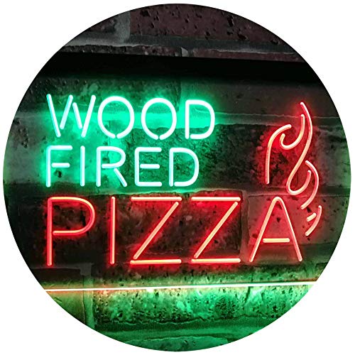 Wood Fired Pizza LED Light Sign - Way Up Gifts
