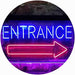 Entrance Right Arrow LED Light Sign - Way Up Gifts