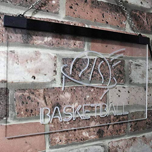 Basketball Wall Decor LED Light Sign - Way Up Gifts