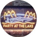 Party at The Lake Cabin Decor LED Light Sign - Way Up Gifts