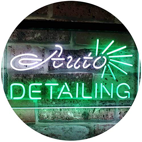Car Body Shop Auto Detailing LED Light Sign - Way Up Gifts