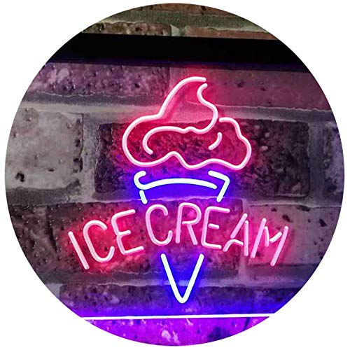 Ice Cream LED Light Sign - LED Gift Works