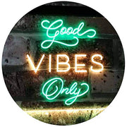 Good Vibes Only LED Light Sign - LED Gift Works
