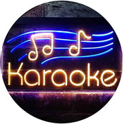 Karaoke Music Notes LED Light Sign - LED Gift Works