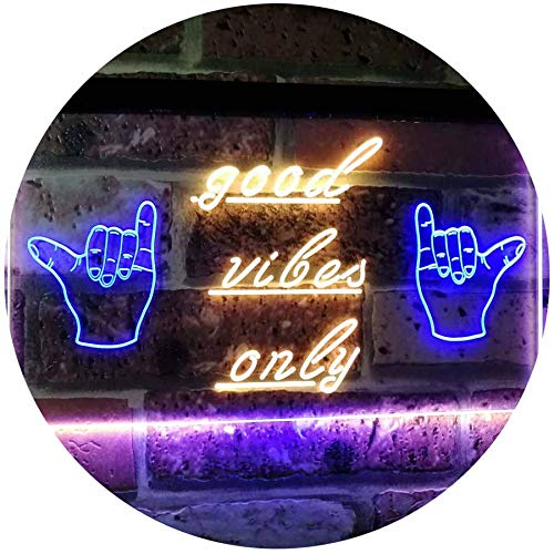 Good Vibes Only LED Light Sign - LED Gift Works