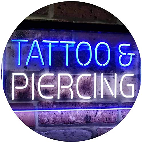 Tattoo Piercing LED Light Sign - Way Up Gifts