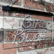 Girl Power LED Light Sign - LED Gift Works