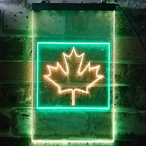 Canada Canadian Maple Leaf LED Light Sign - Way Up Gifts