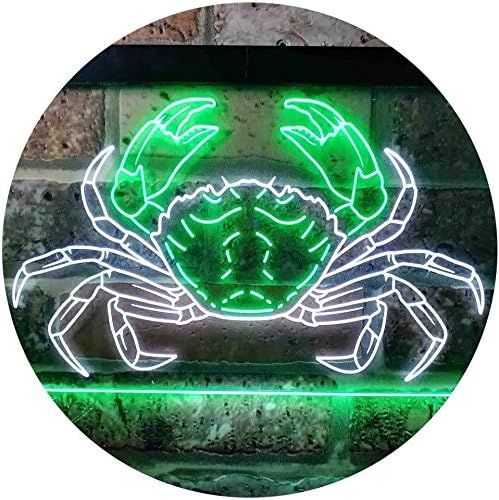 Crab Seafood Ocean Display LED Light Sign - Way Up Gifts