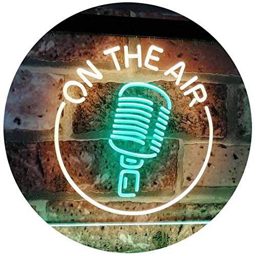 Microphone On The Air LED Light Sign - Way Up Gifts