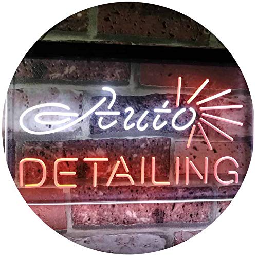Car Body Shop Auto Detailing LED Light Sign - Way Up Gifts