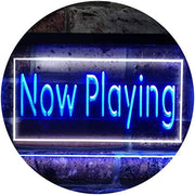 Now Playing Movie Night Home Theater LED Light Sign - LED Gift Works