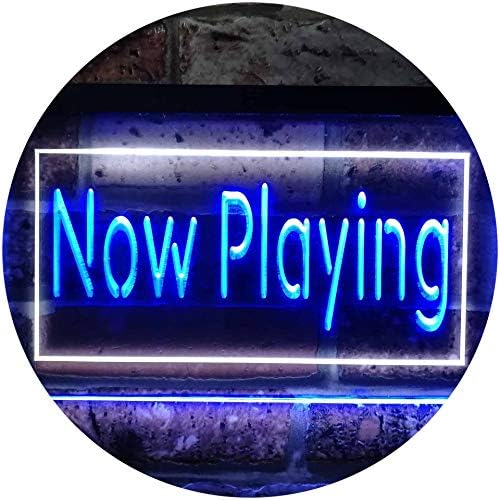 Now Playing Movie Night Home Theater LED Light Sign - LED Gift Works