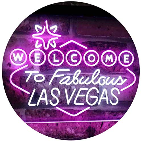 Welcome to Fabulous Las Vegas LED Light Sign - LED Gift Works