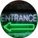 Entrance Left Arrow LED Light Sign - Way Up Gifts