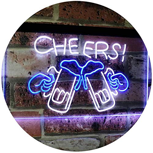 Beer Mugs Cheers LED Light Sign - LED Gift Works