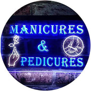 Manicures and Pedicures LED Light Sign - LED Gift Works