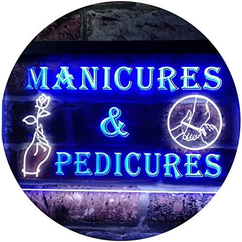 Manicures and Pedicures LED Light Sign - Way Up Gifts