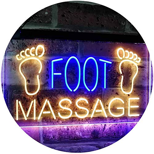 Foot Massage LED Light Sign - LED Gift Works