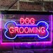 Dog Grooming LED Light Sign - Way Up Gifts