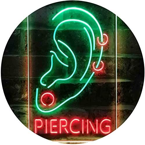 Ear Piercing Display LED Light Sign - LED Gift Works