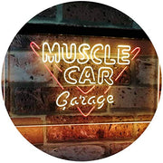 Muscle Car Garage LED Light Sign - LED Gift Works