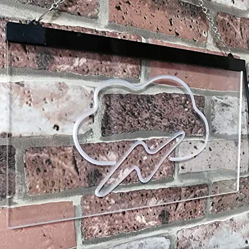Cloud Lightning Kid's Room Decor LED Light Sign - Way Up Gifts