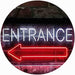 Entrance Left Arrow LED Light Sign - Way Up Gifts
