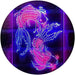 Koi Fish Tattoo Line Art LED Light Sign - Way Up Gifts